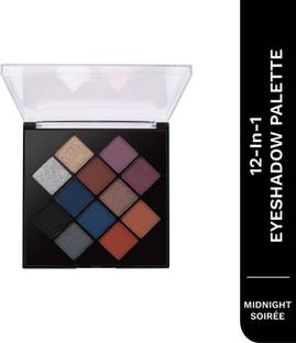 Pilgrim Eyeshadow Midnight Soiree 12-in-1 Highly Pigmented Shades For The Ultimate Glam 24 g
