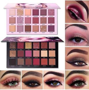 GLOW IT 36 Color (18+18) Matte Shimmer Pigmented EyeShadow Palette Eye Shadow 36 g