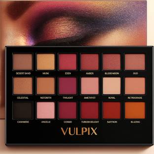 VULPIX Premium Rose Gold REMASTERED Eyeshadow Palette Matte and Shimmer Eyeshadow 18 g