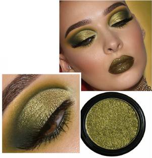 tanvi27 Highly Pigmented Metallic Olive Green 5D Glitter Mini Wet Eyeshadow 5 g