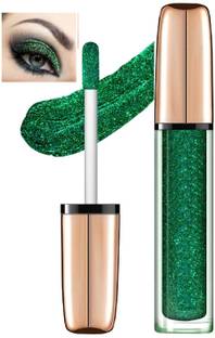 tanvi27 New Long Lasting Waterproof Green Liquid Eyeshadow Quick-drying Glitter Shimmer 7 ml