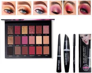 Winble rose gold eyeshadow +kajal mascara eyeliner 1 ml