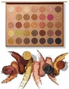 Sh.Huda Girl Beauty 35K Bronze Goal Eyeshadow Palette Matte&Shimmer Waterproof eyeshadow 35 g