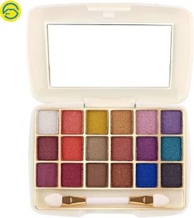 MARS 18 Color Eyeshadow Palette, Highly Pigmented, Long-Lasting Matte & Shimmer Shade 12 g