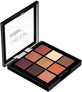 SWISS BEAUTY Ultimate Eye Shadow Palette with 9 attractive Natural Colors 6 g
