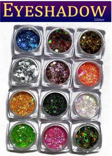 DARVING Colorful Eyeshadow Glitter Powder Thick & Thin 12 g