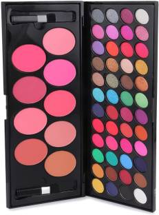 Love Nature High- Pigmented 48 Eye Shades & 9 Blushes in One Pallete 70 g