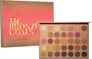 MAYBELUCKY 35G Bronze Goals Eyeshadow Palette, A Rich Shimmering Bronze Eye shadow 56.2 g