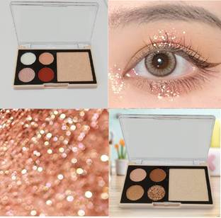 GABBU Eyeshadow Palette Highly Pigmented Shades in Matte & Shine Long-Lasting 16 g