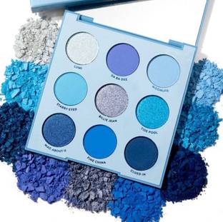 S2S BLUEBERRY 9 MULTICOLOR EYESHADOW PALETTE(MATTE,SHIMMER,GLITTER) 9 g