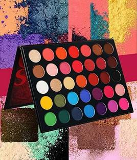 COSMO VIBES 35 Color Studio Eyeshadow Palette,Makeup Inner Artist Matte 300 ml