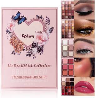 GLOW IT 5-Layer Eyeshadow Palette Pigmented 78 Colors Make Up Palette Sets Matte 100 g
