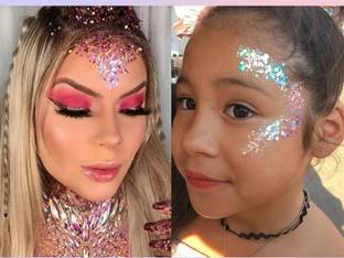 tanvi27 New Body Glitter Gel, Face Glitters Body Gel Shimmer Liquid Eyeshadow 36 g