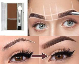 GFSU eyebrow powder cake make up with brush Waterproof 3.6 g