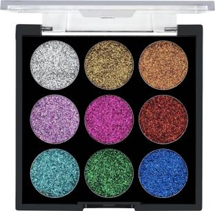 DARYUE Best pigmented shimmery glitter eye shadow palette 7.65 g