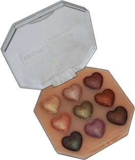 WECHARMERZ Love Highlighter Eyeshadow for Women and Girls. 13 g