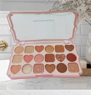 REIMICHI Eyeshadow Palette Butter Orange Brown Pearly Matte Glitter Eyeshadow Shiny 22 g