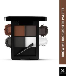 Glam21 Cosmetics 4-in-1 Eyebrow Palette Micro Pigments, Smudge Proof, Longlasting Eye Make-up Kit 9 g