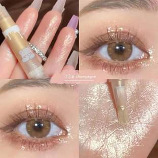 DAIMANPU Eye Shadow Glitter, Shimmer Highlighter Face and Body Gege Bear, Long-lasting 5 ml