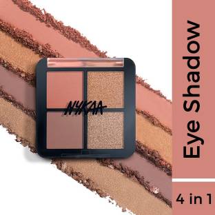 NYKAA Eyes On Me 4 in 1 Quad Eyeshadow Palette Work to Play 5g 5 g