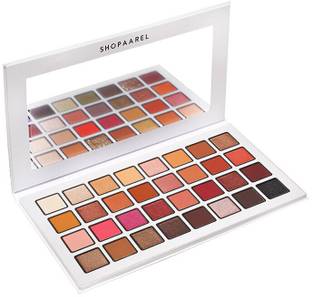 SHOPAAREL Highly Pigmented Makeup Pallet Ultra Matte to Stunning Shimmer & Glitter Powder 45 g