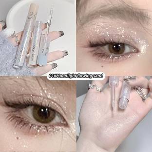 DAIMANPU GEGE BEAR Eye Glitter Shadow Stick, Makeup Kit, Pearl Shimmer Mermaid 2 g