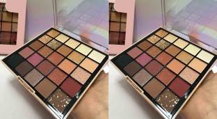 tanvi27 Combo Highly Pigmented 25 Colors Eyeshadow Palette 72 g