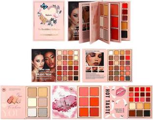 LOVE HUDA Makeup Book Palette All In 1 Blusher Highlighter Eyeshadow Eyebrow Lipstick 60 g