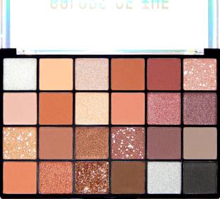 CS STROKES 24 colors hd matte,shimmer ,glitter,nude,natural nude,warm nude, eyeshadow 24 g