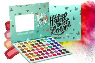 BLUSHIS 60 Colors Matte & Shimmery Pigmented Beauty Glam EyeShadow Eye Shadow Palette 60 g