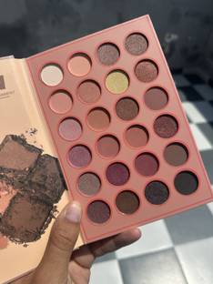EKINSU 4 in 1 Professional Eyeshadow, Blusher, Highlighter, Contour Color Book 97 g