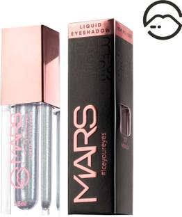 MARS Metallic Liquid Glitter Eyeshadow | Waterproof & Highly Pigmented | Smooth Glide 5.5 ml