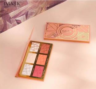 IMagic Hybrid 6 Color Highlight Blush Contour Palette 150 ml
