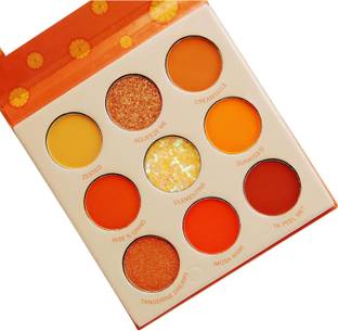 Luipui ORANGE COLOR EYESHADOW MULTICOLOR PACK OF 1 9 G 9 g