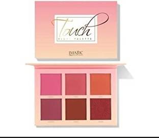 IMagic Makeup Blush Red disk 6 Colors Cheek Touch Blusher Palette High Quality 8 ml