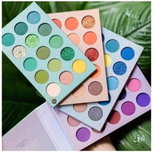 GLOW FIRST Color Icon 60 Colors Pigmented Color Board Beauty EyeShadow Palette Eye Shadow 60 g