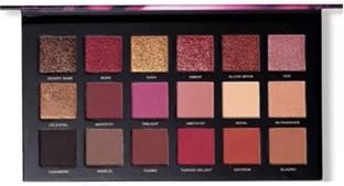 TRENDEE HUDA PROFESSIONAL WATERPROOF ROSE 18 COLOREYESHADOW PALETTE PERFECT FOR EYE MAKE UP 100 g