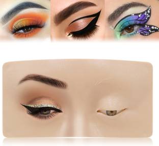 SIYDHA Eye Makeup Practice Dummy Reusable Makeup Practice For Women & Girls 150 g