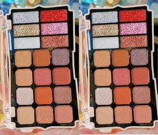 ADJD COMB OMULTI COLOUR 6 COLOUR SPARKLING & 12 SHIMMMER EYESHADOW 42 g