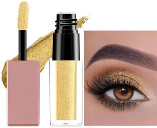 tanvi27 Metallic Liquid Eyeshadow With Radiant Light gold Shimmer Finish 6 ml