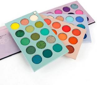 Beauty Glazed Beauty Matte + Shimmer + Glitter 60 Color Board EyeShadow Eye Shadow Palette -B 60 g