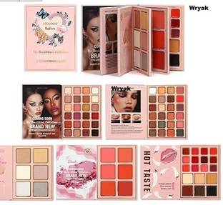 wryak 5in1 Book-Style Foldable Makeup Palette Set-48 Shades 40 g