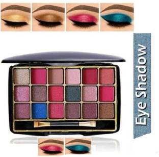 Trendy styler Pigmented Color Studio Beauty EyeShadow Palette Eye Shadow With brush 6 g