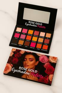 SKINPLUS Waterproof 18 Color Eyeshadow with Rich Color Payoff 18.5 g