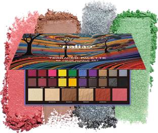 maliao Terraced Palette- 56 Highly Pigmented Shades Versatile Eyeshadow & Blush Palette 68 g
