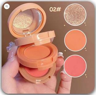 GFSU - GO FOR SOMETHING UNIQUE 3in1 Makeup Kit Multi Use Like Eyeshadow,Blusher,Highlighter 4.8 g