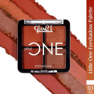 Glam21 Cosmetics Little One Eyeshadow Palette Ultra Pigmented Longlasting Eye Make Up,Pocket Size 3.5 g