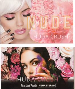 HUDA CRUSH BEAUTY 36 Color Matte Shimmer Pigmented Eyeshadow Palette Eye Shadow for Girls 36 ml