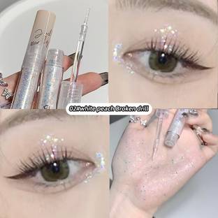 DAIMANPU GEGE BEAR Eye Glitter Shadow Stick, Makeup Kit, Pearl Shimmer Mermaid 2 g