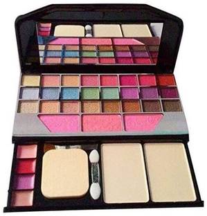 FROSTED COSMETIC Makeup Kit with 24 Shades Eyeshadow 3 Shades Blusher 2 Compact Powder 18 g